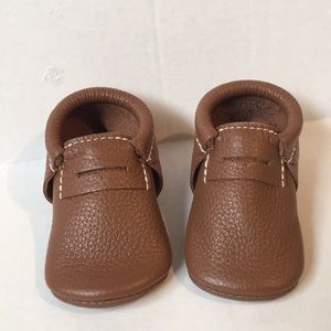 Freshly Picked Cognac Penny Loafer Moccasins